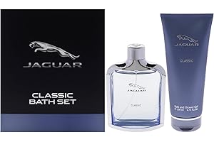 Jaguar Jaguar Classic Blue For Men Coffret cadeau 2 pièces Eau de toilette en spray 96,4 g, gel douche et bain 200 ml