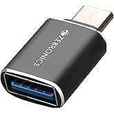 ZEBRONICS ATC1 USB Type A to Type C Converter, USB 3.0, High-Speed Data Transfer, Backward Compatibility, Plug and Play, for Laptops | Smartphones | C