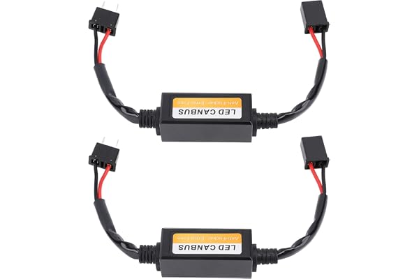 Aumotop LED-strålkastaravkodare Effektiv Anti-flimmer Canbus Error Fix för H7-strålkastarmodeller Plug and Play för Enkel Installation