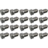 febi bilstein 15374 Ölablassschraube mit Dichtring, 20 Stück