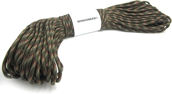 550 Paracord fili paracadute verde oliva - 1