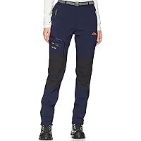 DAFENP Damen Wanderhose Outdoorhose Wasserdicht Softshellhose Sommer Atmungsaktiv Schnell Trockend Leicht Trekkinghose