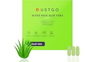 Détergent DUSTGO - Boîte de 15 Pastilles Aleo Vera | Détergent Shampouineuse Canapé, Moquette, Tapis, Voiture | Nettoyant Textile Parfum Aloe Vera | Sachet Écologique