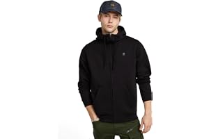G-STAR RAW herr Huvtröja Premium Core Hdd Zip Sw Ls