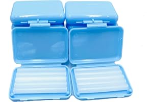 EvaGO Dental Care Lot de 20 cires orthodontiques pour appareil dentaire (menthe bleue)