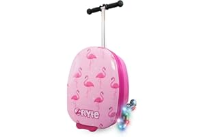 Flyte Valise Pliable pour Enfants – Valise Rigide à roulettes 2 en 1, 45,7 cm, capacité de 25 litres