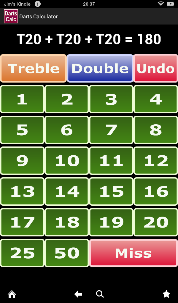 Darts Calculator Amazon.co.uk Appstore for Android