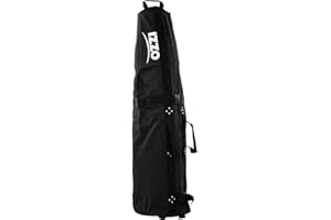 Izzo Funda de Viaje Unisex para Adultos, 2 Ruedas, Color Negro, Talla única
