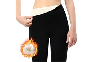 Comfyouth Thermoleggings Mädchen Winter Dicke Gefütterte Thermo Leggings Kinder Baumwolle Warme Winterhose für Mädchen 110-160