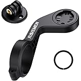 RAVEMEN AOM01 Supporto Compatibile con Garmin/COOSPO/CYCPLUS/iGPSPORT Ciclocomputer per Bicicletta,Compatibile con GoPro/FR16