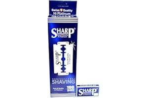 RAZOR BLADES CLUB 100 Sharp Hi Platinum Rasierklingen
