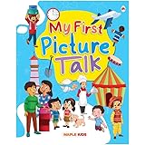 Picture Talk and Conversation Book for Kids (Colourful Pictures) - Age 2-6 Years - Good for Pre-schoolers, Toddlers