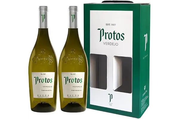 Protos Verdejo, Estuche Vino Blanco 2 botellas 75cl