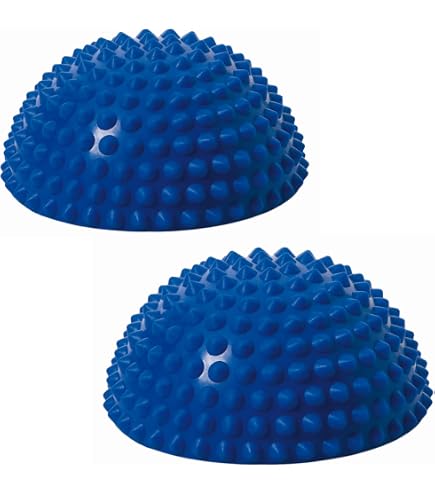 TOGU 3D AirPad 2er Set – Luftgefüllte Balance-Pads, Anthrazit, 34 X 15 Cm, Für Gleichgewichtstraining, Koordination & Stabilität, Bis 200 Kg Belastbar