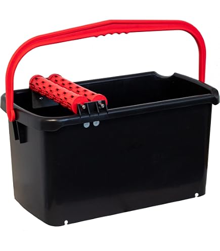 Kronen Hansa Fliesenleger-Waschset – 10-Liter-Eimer Mit Rolle, Schwamm- & Fugbrett, Made In Germany, Für Fugen & Reinigung