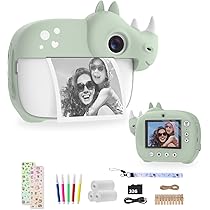 Fotocamera Istantanea Per Bambini - 24 MP, Schermo IPS 2,4 Pollici - Stampa Senza Inchiostro Con Carta Termica - Foto 5
