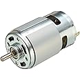 Stookin® high RPM Torque 12V Brushed DC Big Strong Motor DIY Project Multicolor