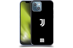 Head Case Designs Licenza Ufficiale Personalizzata Personale Juventus Football Club Cresta Semplice Grafiche Custodia Cover in Morbido Gel Compatibile con Apple iPhone 13