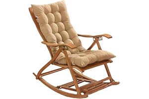 Morkite Garden Furniture Cushion Coussin Dossier pour Chaise Longue Siège Coussin de Chaise de Jardin Coussin Salon de Jardin Exterieur Bain de Soleil Rocking Chair Relaxing Mat