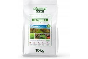 GREEN ORO GREEN AKI 10 kg Höstgödsel för gräsmatta, prydnadsgräs och pampasgräs – högkoncentrerat