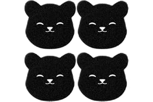 MANTIANXINGSHENL 4 Packs Pet Hair Remover Washing Machine Reusable Pet-Hair Catcher Lint Remover Balls Set Cute Dog & Cat Hair Collector Lint Fluff Catcher for Removing Washing Machine Clothes Cleaning Tool