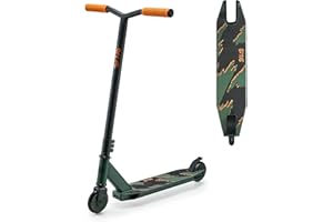 KK KINDERKRAFT Kinderkraft SOLIS Monopattino da 5 anni, per bambini fino a 100 kg, freno in acciaio, Verde