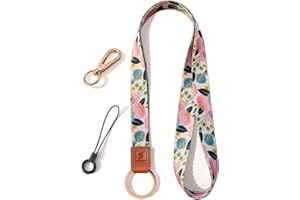 SENLLY Llavero Cordón de Cuello, Diseño de Patrones Originales Acollador Correa para el Llaves y Badge Id Tarjeta