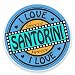 Produktbild 2 x 15cm/150mm Santorini GriechenlandVinyl SELBSTKLEBENDE STICKER Aufkleber Laptop reisen Gepäckwagen iPad Zeichen Spaß #9544