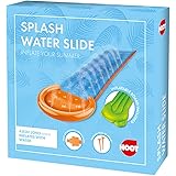 St@llion Inflatable Splash Water Slide- Includes Inflatable Bodyboard | Heavy Duty for Outdoor Fun | Garden Water Slide for S