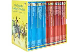 Usborne Publishing UK Ltd Colección de 40 libros de lectura de Usborne (Romeo y Julieta, Hamlet, Macbeth, Historias de casas encantadas, Los dinosaurios de al lado, La pandilla de los monstruos,