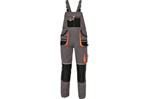 Stenso Des-Emerton - Salopette de Travail Homme - Salopette de Sécurité avec Poches Cargo pour Homme - Slim Fit