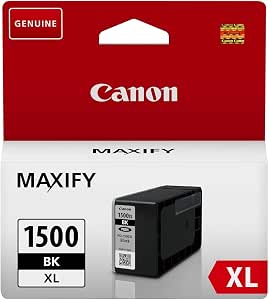 Canon PGI-1500XLBLK Inkjet Cartridge High Yield 34.7ml Page Life 1200pp  Black Ref 9182B001AA 123293: Amazon.co.uk: Electronics \u0026 Photo
