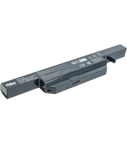 New Net Batteria W650BAT-6 Per Notebook Clevo, Olivetti Olibook P75B, Hasee - 4400mAh, 6 Celle, Nero