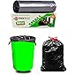 Sjeware Arth Garbage Bags Size Small (17 X19 in) (43 X 50 cm) 120 Bags Packs of 4 Black Biodegradable for Kitchen,Office…