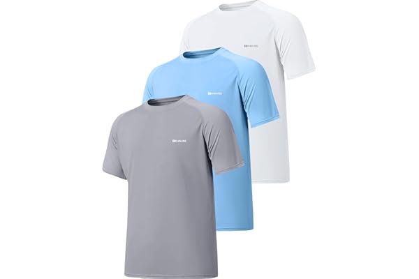 ZENGVEE T-Shirt à Manches Longues pour Homme UPF 50+ Surf Top Wetsuit Beach T-Shirt Natation Fitness