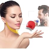 Leyaton Y&uuml;ksek Kalite Orta Seviye Jawline Balls &Ccedil;ene Egzersiz Topu Sağlıklı Besin Sınıfı Silikon, Tek Ebat, AA99583E2, KIRMIZ