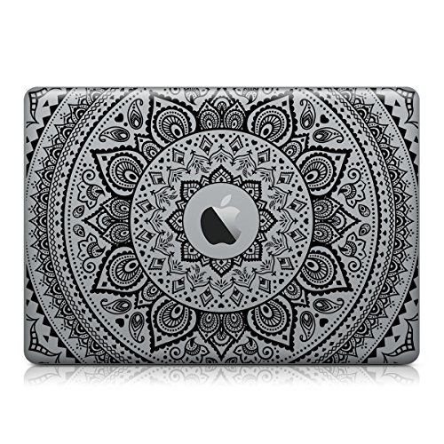 kwmobile Aufkleber Sticker für Apple MacBook Pro 13" (ab 2016) Touchbar Skin Folie Voderseite Decal Indische Sonne Design