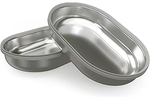 SUREFLAP Sure Petcare SureFeed - Juego de Cuencos de Acero Inoxidable Compatible Con Alimentador de Microchip para Mascotas y Conector