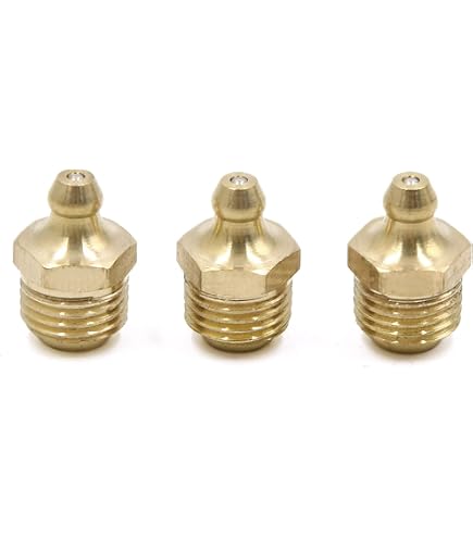 Lot De 4 Graisseurs Droits M6x1 En Inox - Raccords De Graissage Pour Auto, Moto, Industrie