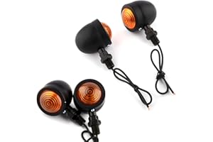 JROYSETER Intermitentes para motocicletas,luces de señalización general luces traseras para motocicletas indicadores de seguridad para bicicletas luces de dirección