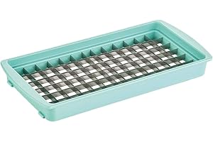 Genius Insert de Couteau Nicer Dicer Fusion XXL Couteau 12 x 12 mm Uniquement Compatible avec Le Nicer Dicer Fusion (capacité 2500 ML) | Cubes, stylos, tranches ou Bandes