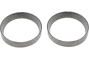FVLFIL Exhaust Gasket for Harley Davidson Bikes Touring Sportster Dyna Softial Evo 1984-2021 (Pack of 2)