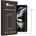 WFTE [2-Pack Screen Protector for Samsung Galaxy Z Fold4,Anti-Scratch,High Transparency,Anti-fingerprint,Bubble-Free,Dust-Free Premium Tempered Glass Screen Protector For Samsung Galaxy Z Fold4