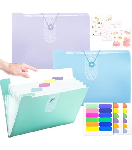 Trieur Document 12 Compartiments En Format A4,Accordéon Classeur , Extensible Rangement Papier Administratif Trieur Pochette 332*245*30mm | Leroy Merlin