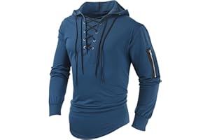 BGFIPAJG Tuta da Lavoro Uomo Estiva Leggera Tuta Uomo Cotone Jacket Felpa Estiva Uomo Cotone Cappuccio Pantaloncini Tuta Uomo Tuta Motocross Uomo Blu