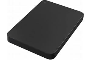 Highwind Disque Dur Externe 2To Portable 2.5" pour PC, Mac, Ordinateur de Bureau, Ordinateur Portable, Wii U, Xbox, PS4 (Noir)