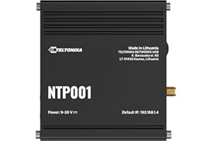 Teltonika Servidor NTP NTP estratum-1 NTP, RJ45, RS232, RS485 e interfaces de E/S, GNSS