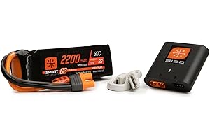 Spektrum Pack d'air Intelligent Powerstage : Batterie LiPo 3S G2 2200 mAh/Chargeur S120