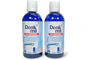 GENERIC Kalkreiniger, Badreiniger, Bodenreiniger 2x500 ml, Kalklöser, Kalkentferner von Denkmit, Duschkabine, Kalkreiniger Bad, Denk mit