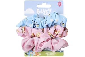 ‎CERDÁ LIFE'S LITTLE MOMENTS Bluey Haargummis aus Stoff, 3 Stück